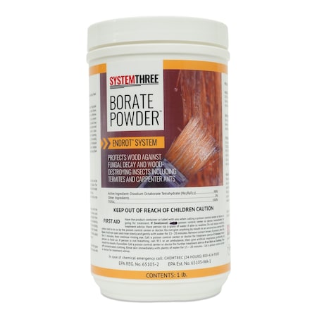 System Three Resins Borate Powder, 1 Pound 1510S16